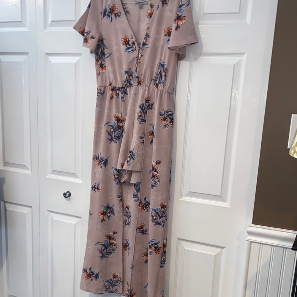 Bailey lie Floral Print V-Neck shorts/dress - Picture 3 of 4